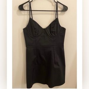 Princess Polly Black Mini Dress size 8